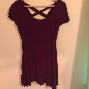 Criss Crossed Back Dress